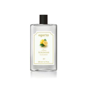 Agarta 80 Derece Limon Kolonyası 200 ml Cam Şişe