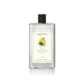 Agarta 80 Derece Limon Kolonyası 200 ml Cam Şişe