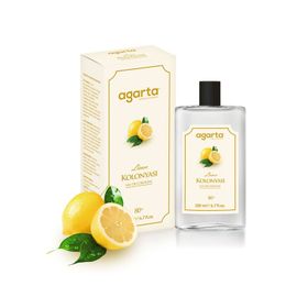 Agarta 80 Derece Limon Kolonyası 200 ml Cam Şişe