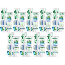 Agarta 9x100 ml Doğal Yoğun Naneli Florürsüz Ferah Nefes Diş Macunu