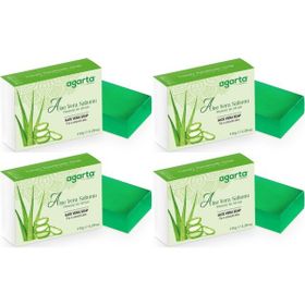 Agarta Aloe Vera El Yapımı 4x150 gr Doğal Sabun