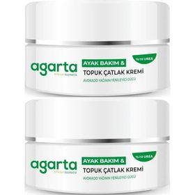 Agarta Ayak ve Topuk Çatlak 2x100 ml Bakım Kremi