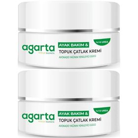 Agarta Ayak ve Topuk Çatlak 2x100 ml Bakım Kremi
