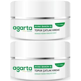 Agarta Ayak ve Topuk Çatlak 2x100 ml Bakım Kremi