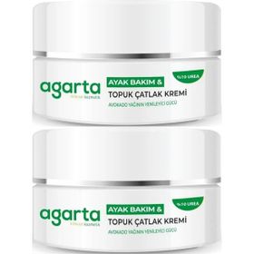 Agarta Ayak ve Topuk Çatlak 2x100 ml Bakım Kremi