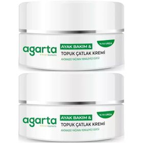 Agarta Ayak ve Topuk Çatlak 2x100 ml Bakım Kremi