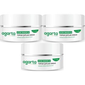 Agarta Ayak ve Topuk Çatlak 3x100 ml Bakım Kremi