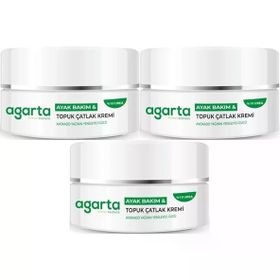 Agarta Ayak ve Topuk Çatlak 3x100 ml Bakım Kremi