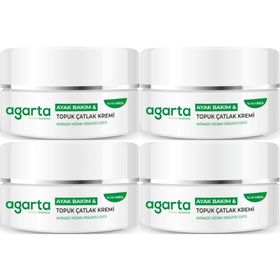 Agarta Ayak ve Topuk Çatlak 4x100 ml Bakım Kremi
