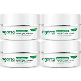 Agarta Ayak ve Topuk Çatlak 4x100 ml Bakım Kremi