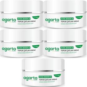 Agarta Ayak ve Topuk Çatlak 5x100 ml Bakım Kremi