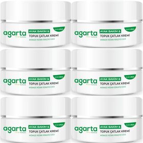 Agarta Ayak ve Topuk Çatlak 6x100 ml Bakım Kremi