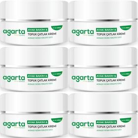 Agarta Ayak ve Topuk Çatlak 6x100 ml Bakım Kremi