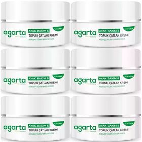 Agarta Ayak ve Topuk Çatlak 6x100 ml Bakım Kremi