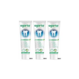 Agarta Bitki Özlü Doğal 3x100 ml Diş Macunu