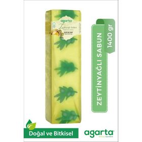 Agarta Blok 1400 gr Zeytinyağlı Sabun