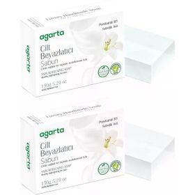 Agarta Cilt Beyazlatıcı 2x150 gr El Yapımı Doğal Sabun