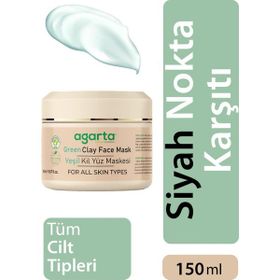 Agarta Doğal 150 ml Yeşil Kil Yüz Maskesi