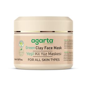Agarta Doğal 150 ml Yeşil Kil Yüz Maskesi