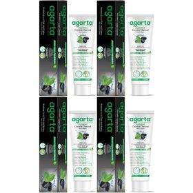 Agarta Doğal Aktif Karbonlu 4x100 ml Diş Macunu