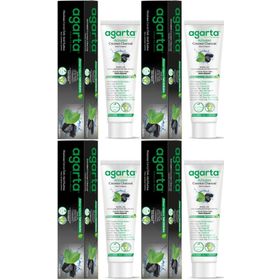 Agarta Doğal Aktif Karbonlu 4x100 ml Diş Macunu