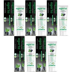 Agarta Doğal Aktif Karbonlu 5x100 ml Diş Macunu