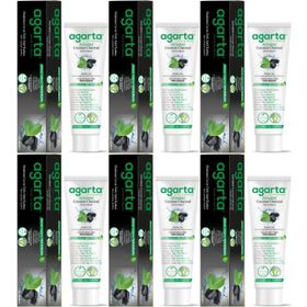Agarta Doğal Aktif Karbonlu 6x100 ml Diş Macunu
