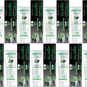 Agarta Doğal Aktif Karbonlu 9x100 ml Diş Macunu
