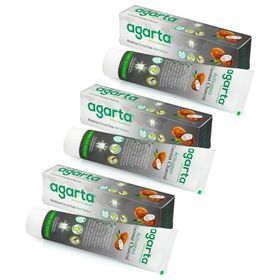 Agarta Doğal Hindistan Cevizi Özlü Aktif Karbon 3x100 ml Diş Macunu