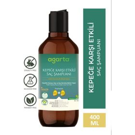 Agarta Doğal Kepeğe Karşı Etkili 400 ml Tuzsuz Şampuan