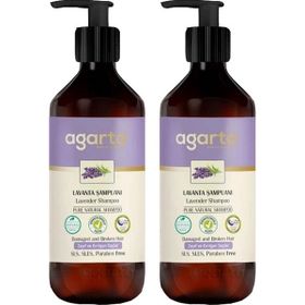 Agarta Doğal Lavanta 2x400 ml Şampuan