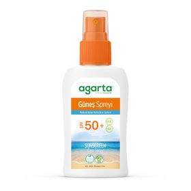 Agarta Doğal SPF50+ 150 ml Sprey Güneş Kremi