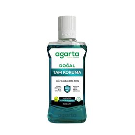 Agarta Doğal Tam Koruma Alkolsüz 2x500 ml Ağız Bakım Suyu