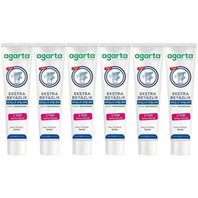 Agarta Doğal Tam Koruma Ekstra Beyazlık Güçlü Dişler 6x75 ml Diş Macunu