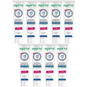 Agarta Doğal Tam Koruma Ekstra Beyazlık Güçlü Dişler 9x75 ml Diş Macunu