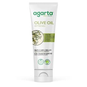 Agarta Doğal Zeytinyağlı 75 ml Nemlendirici El ve Cilt Bakım Kremi