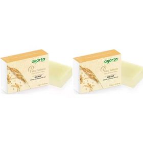 Agarta El Yapımı Pirinç Özlü 2x150 gr Doğal Sabun