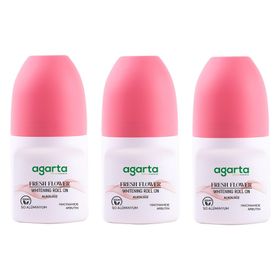 Agarta Fresh Flower Sensatıon 3x50 ml Doğal Kadın Roll-On