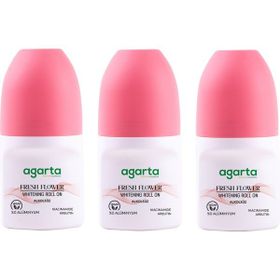 Agarta Fresh Flower Sensatıon 3x50 ml Doğal Kadın Roll-On