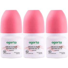 Agarta Fresh Flower Sensatıon 3x50 ml Doğal Kadın Roll-On