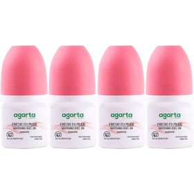 Agarta Fresh Flower Sensatıon 4x50 ml Doğal Kadın Roll-On