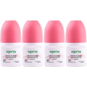 Agarta Fresh Flower Sensatıon 4x50 ml Doğal Kadın Roll-On
