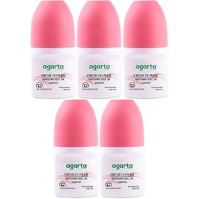 Agarta Fresh Flower Sensatıon 5x50 ml Doğal Kadın Roll-On