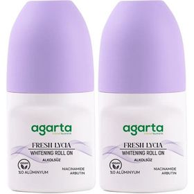 Agarta Fresh Lycia 2x50 ML Doğal Kadın Roll-On