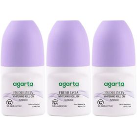 Agarta Fresh Lycia 3x50 ML Doğal Kadın Roll-On