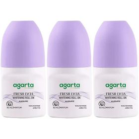 Agarta Fresh Lycia 3x50 ML Doğal Kadın Roll-On