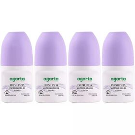 Agarta Fresh Lycia 4x50 ML Doğal Kadın Roll-On
