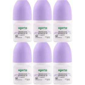 Agarta Fresh Lycia 6x50 ml Doğal Kadın Roll-On