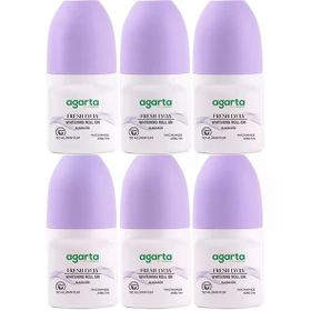 Agarta Fresh Lycia 6x50 ml Doğal Kadın Roll-On
