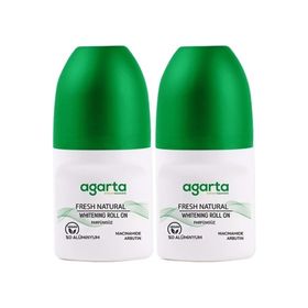 Agarta Fresh Natural 2x50 ml Doğal Unisex Roll On